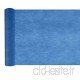 Chal - Chemin de table intissé bleu marine X 10 mètres - B07KMDJ5TZ